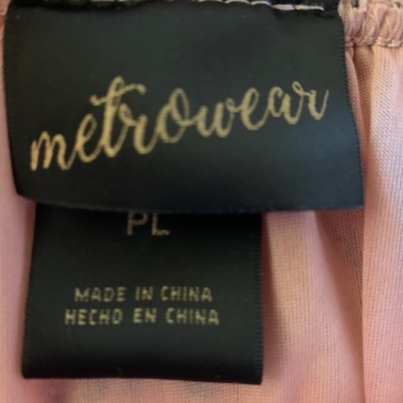 Metrowear pink floral skirt,  new , PL size, lined , excellent condition, NEW - Picture 8 of 10